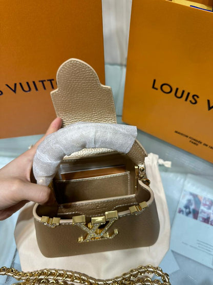 Lv CAPUCINES mini bag