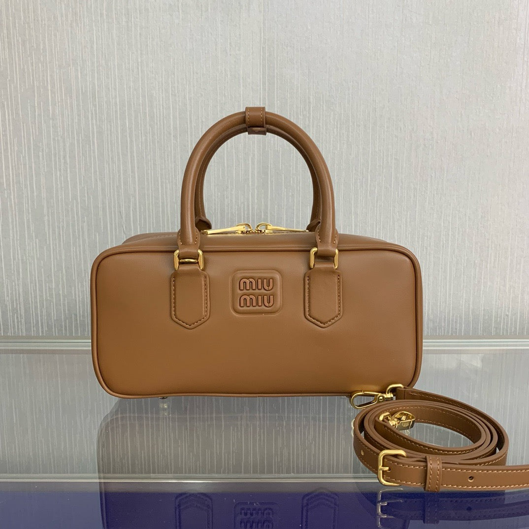 Arcadie Leather Brown Bag