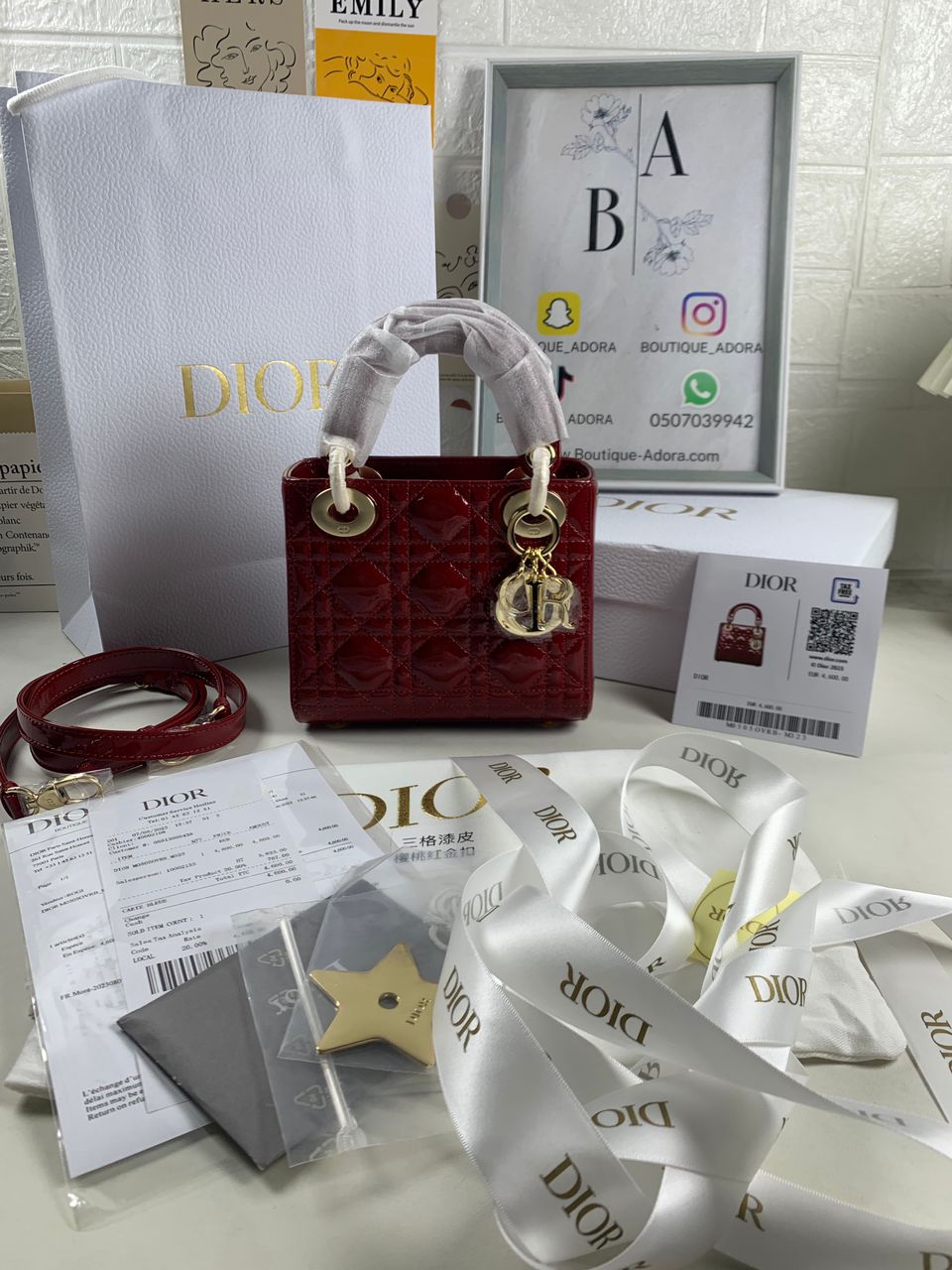 Dior lady bag mini