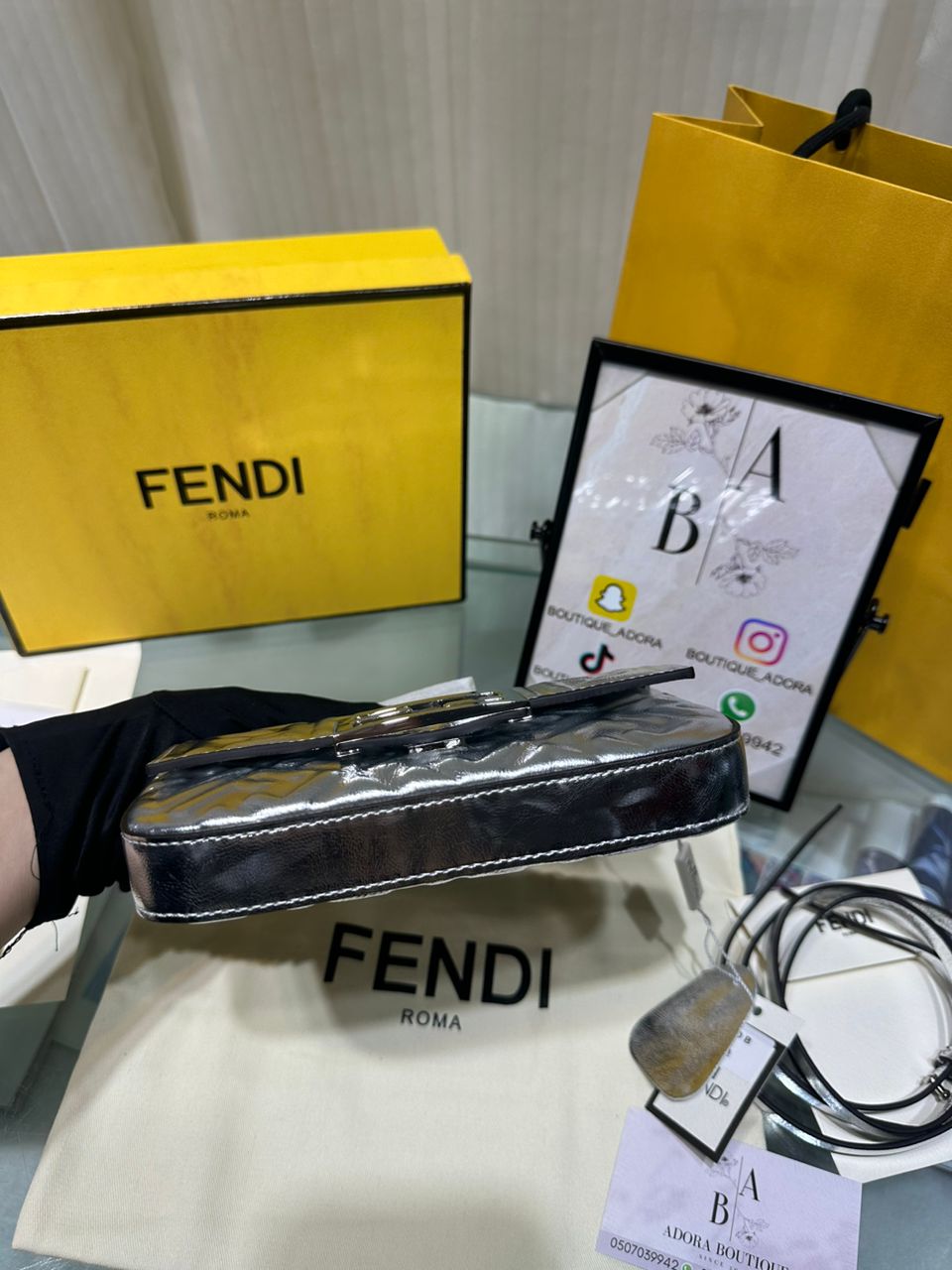 Fendi baguette mini bag