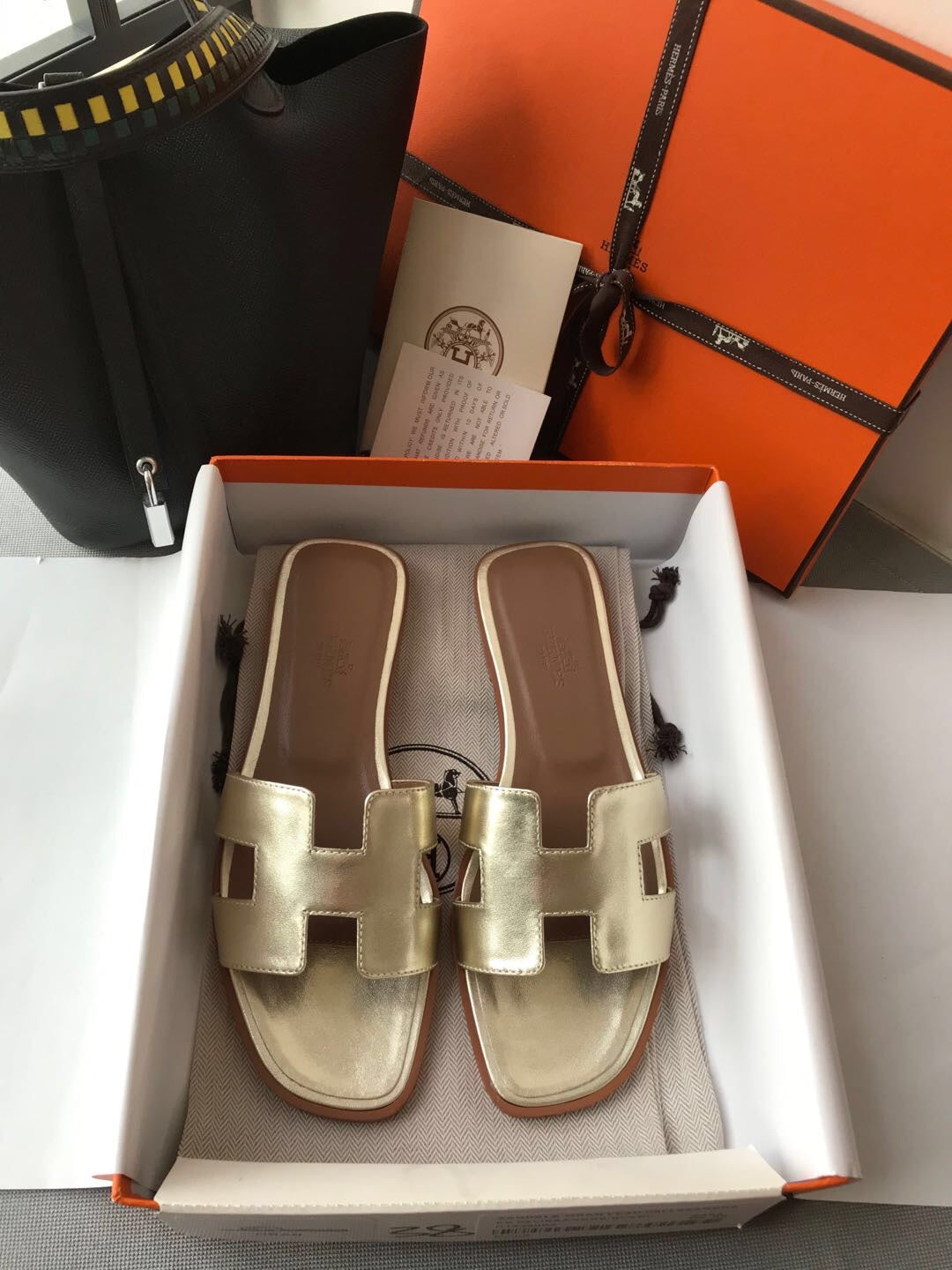 Hermes Oran sandal