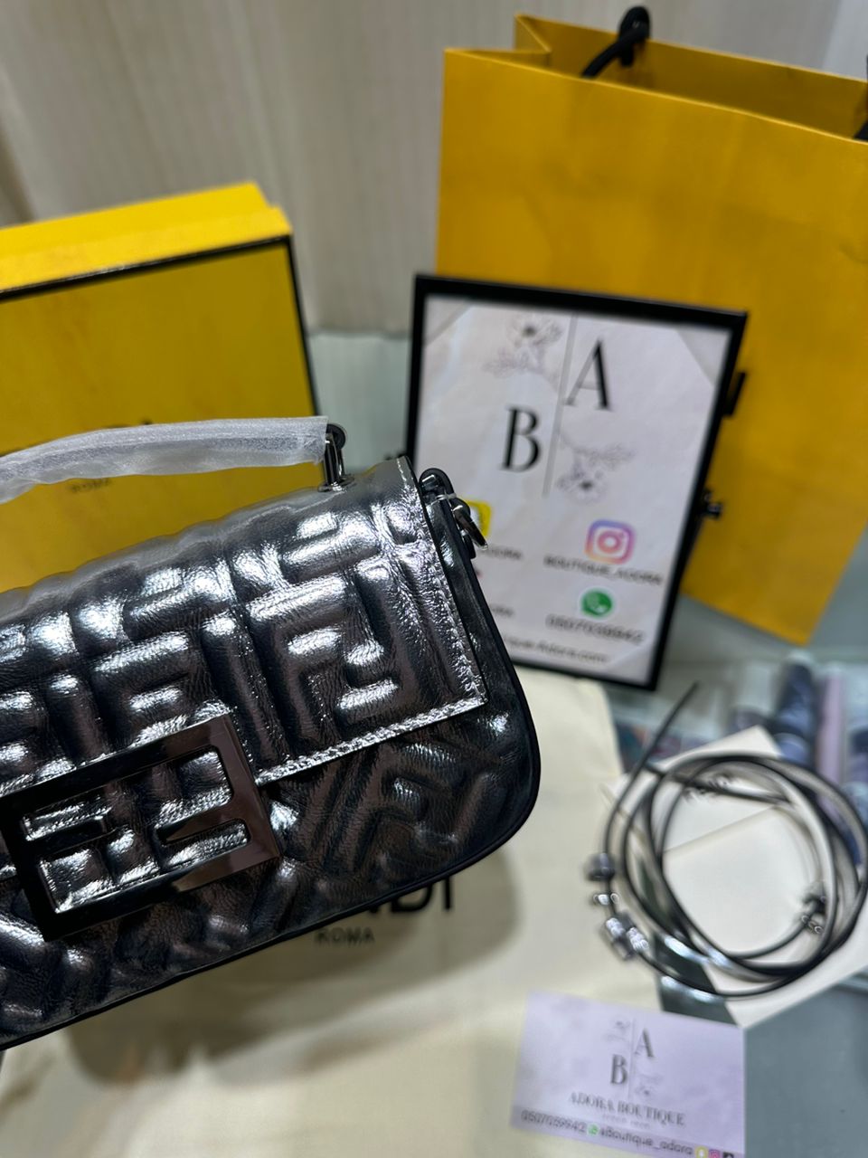 Fendi baguette mini bag