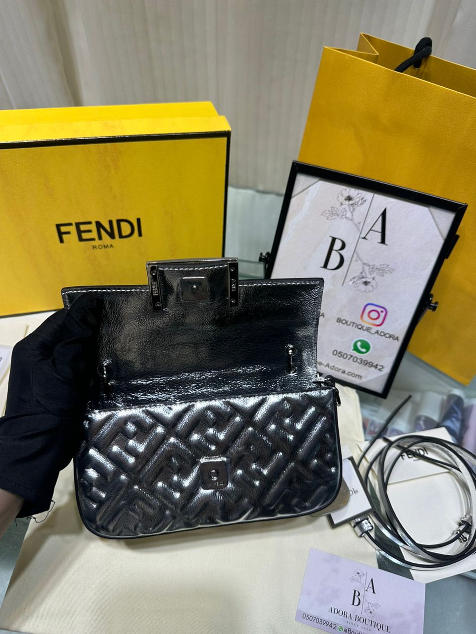 Fendi baguette mini bag