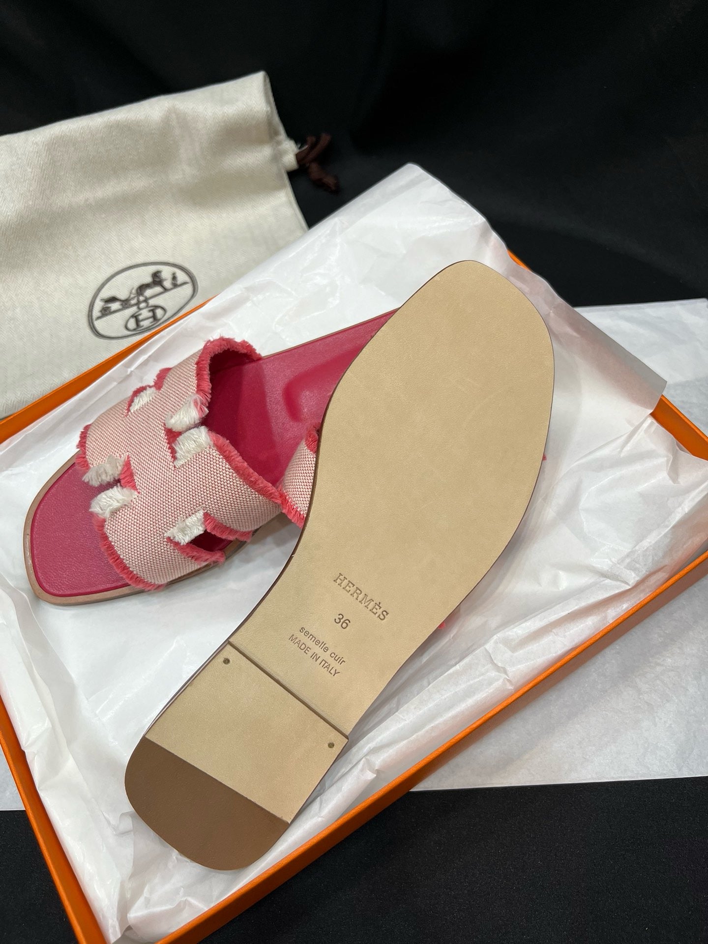 Hermes Oran sandal