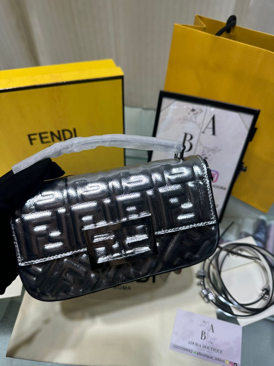 Fendi baguette mini bag