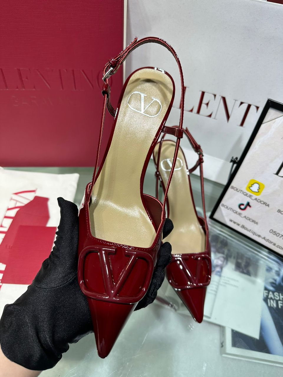 Valentino slingback pumps