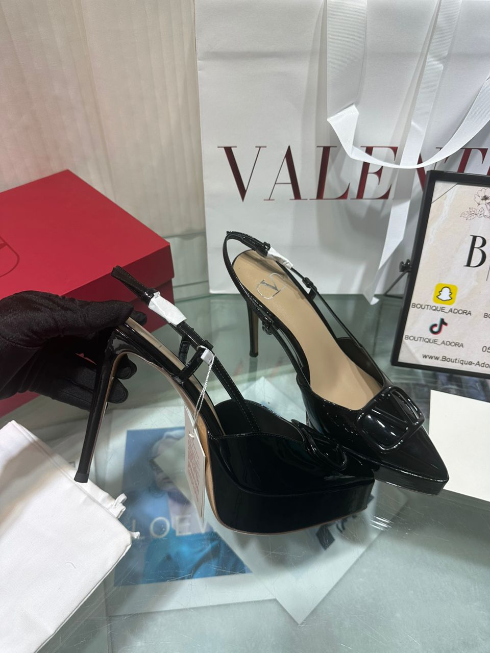 Valentino slingback pumps