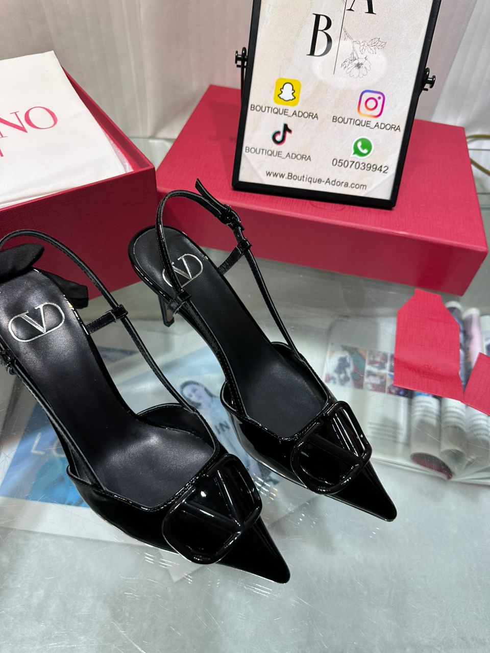 Valentino slingback pumps