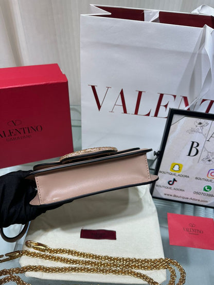 Valentino rhinestone loco bag