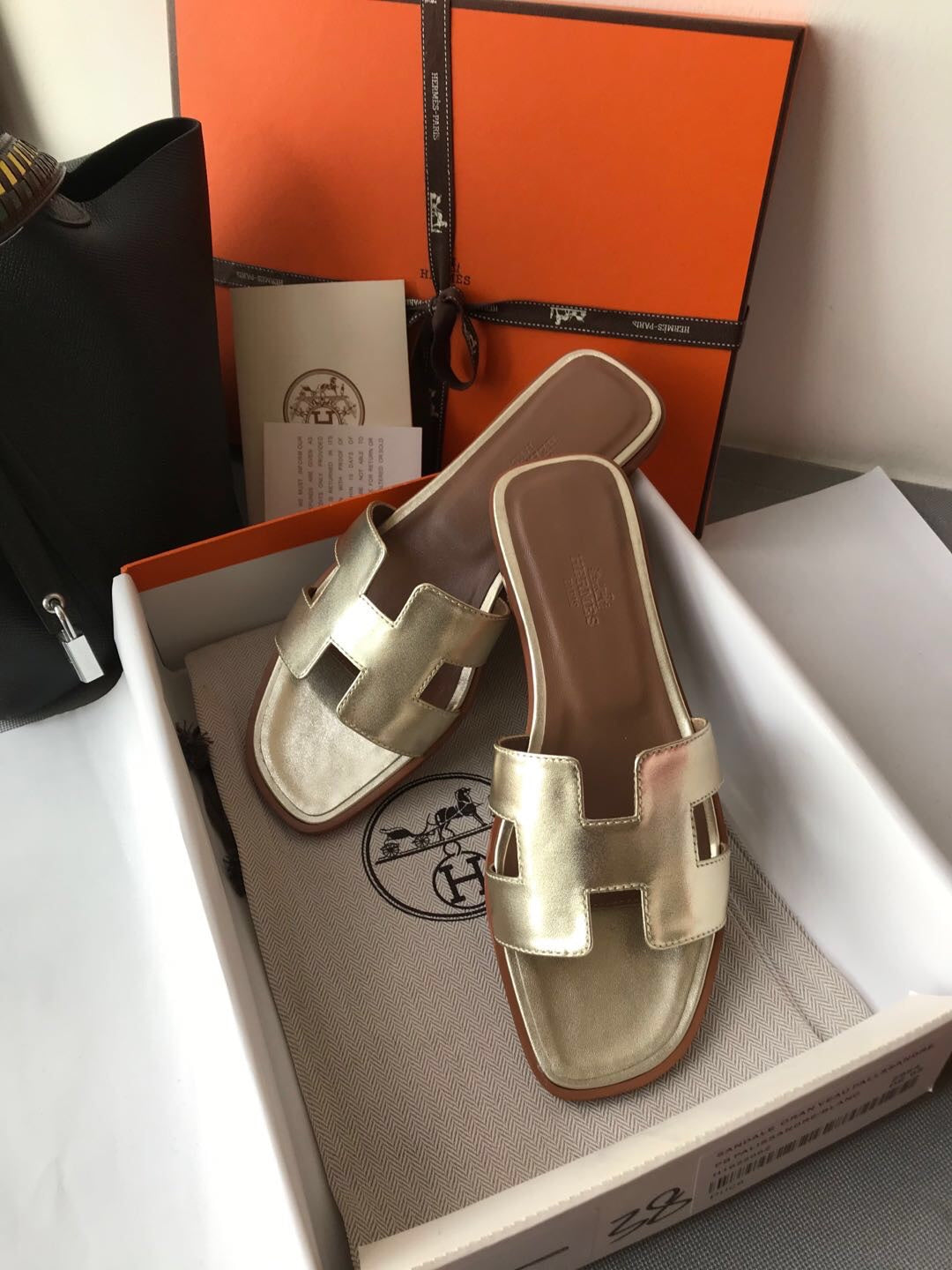 Hermes Oran sandal