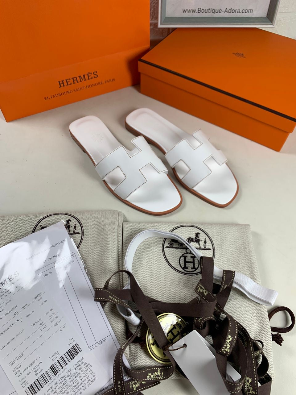 Hermes Oran sandal