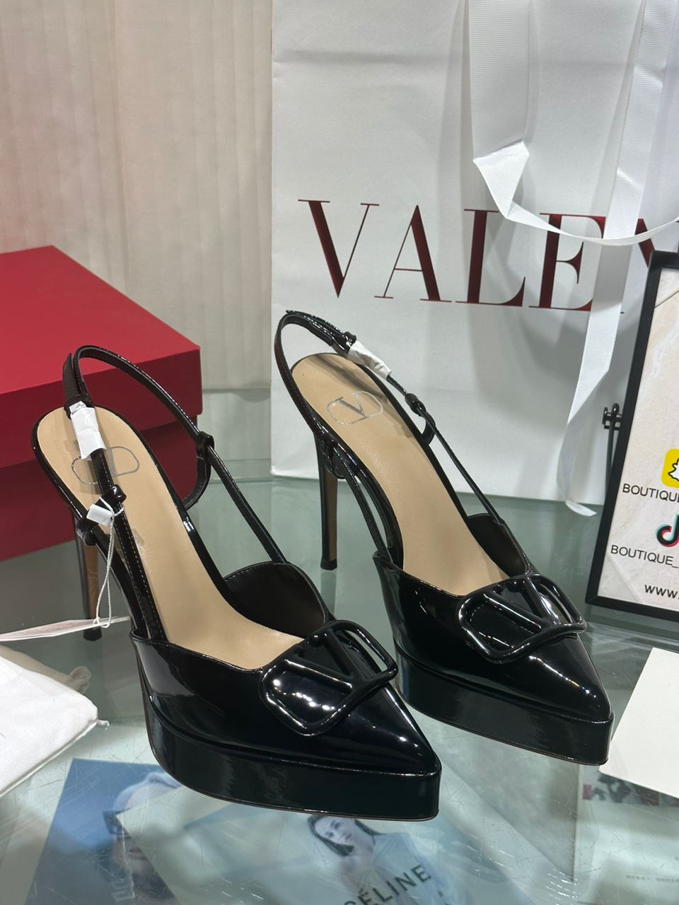 Valentino slingback pumps