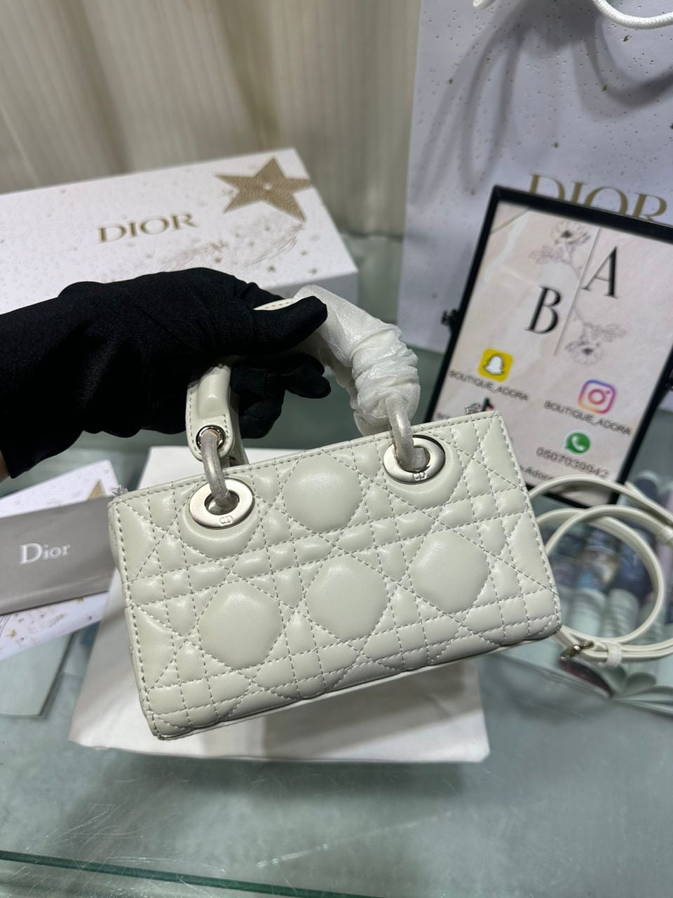 Dior micro Lady D-Joy Bag