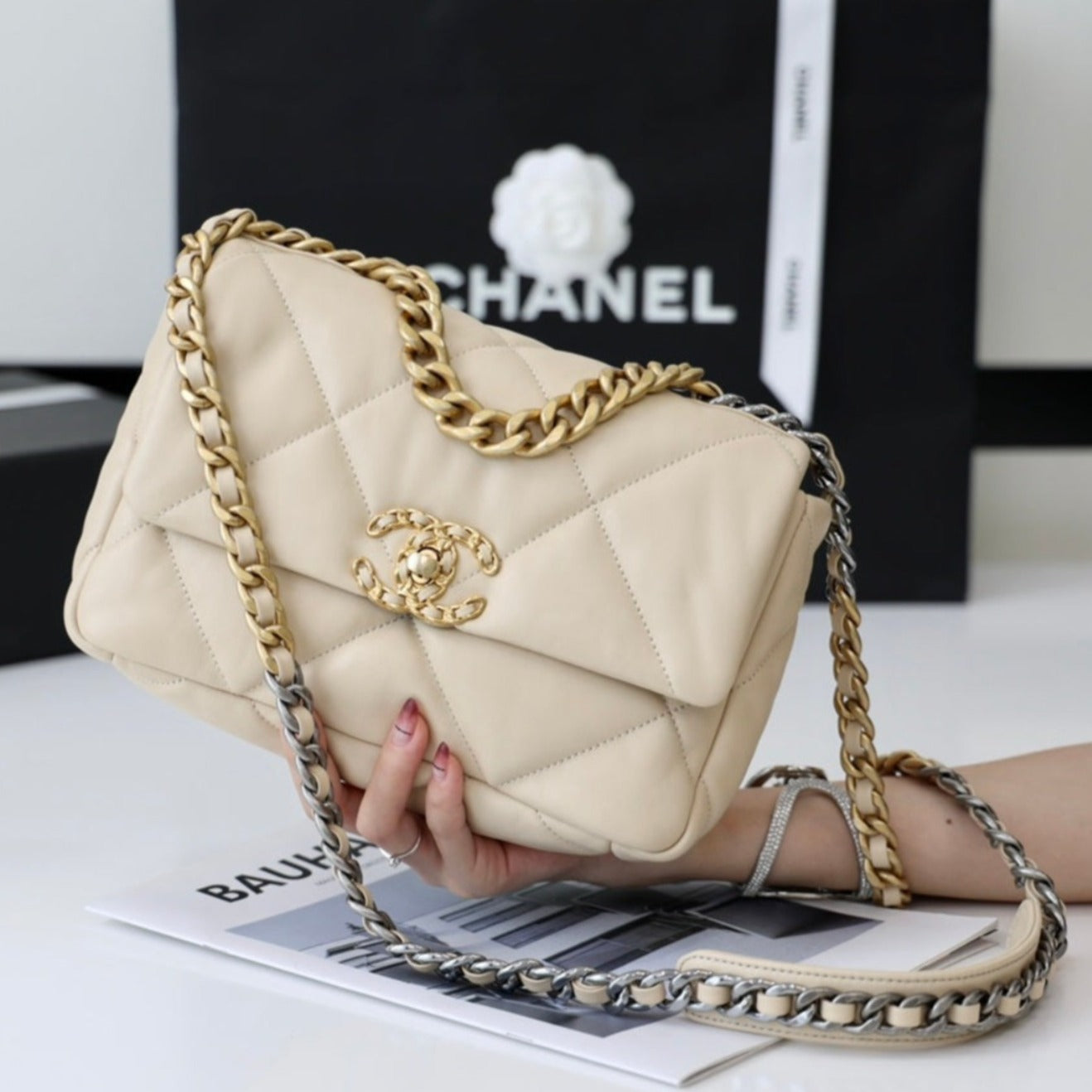 CHANEL 19 HANDBAG